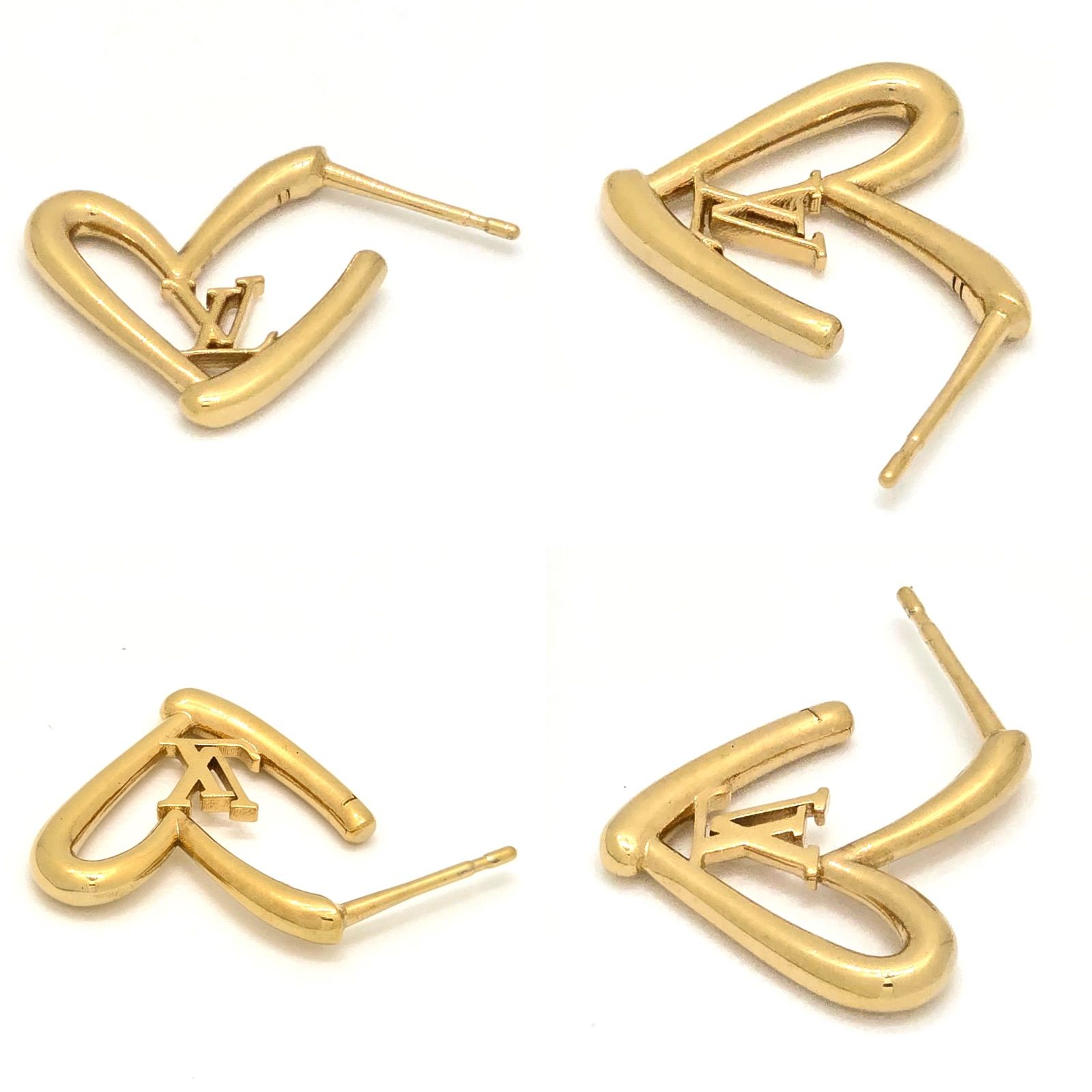 LOUIS VUITTON ルイヴィトン M00463 ハート フォーリン ラブ ピアス PM