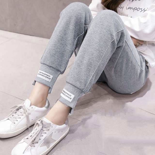 マタニティパンツ 裏起毛 秋冬 厚手 ズボン スウェット 産前産後服ズボン ジャージ ジョガーパンツ パンツ  nee3d981916 送料無料マタニティパンツ 裏起毛 ジョガーパンツ リブ 春 秋冬