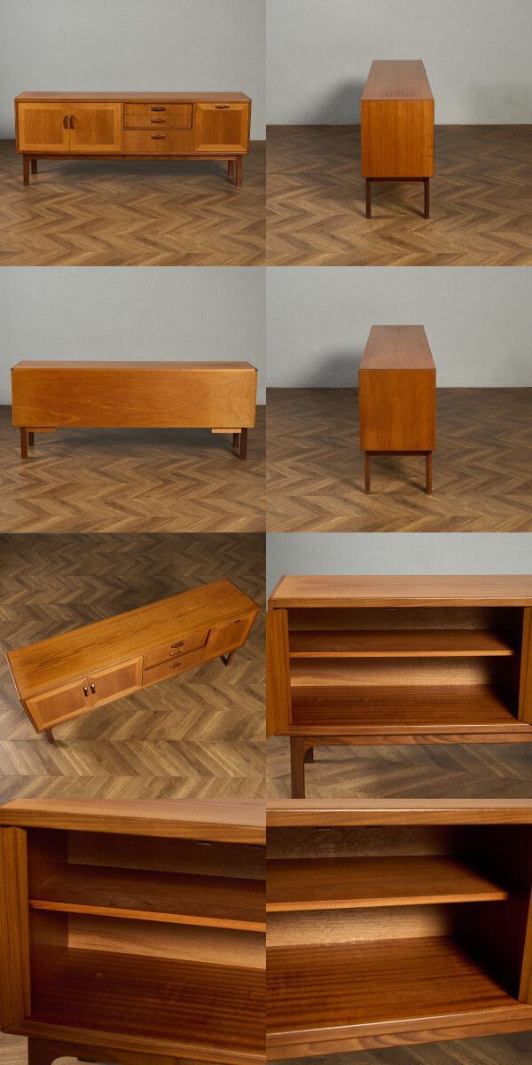 ジープラン G-PLAN sierra サイドボード チーク 英国 ヴィンテージ ジープラン G-PLAN sierra サイドボード チーク 英国 ヴィンテージ