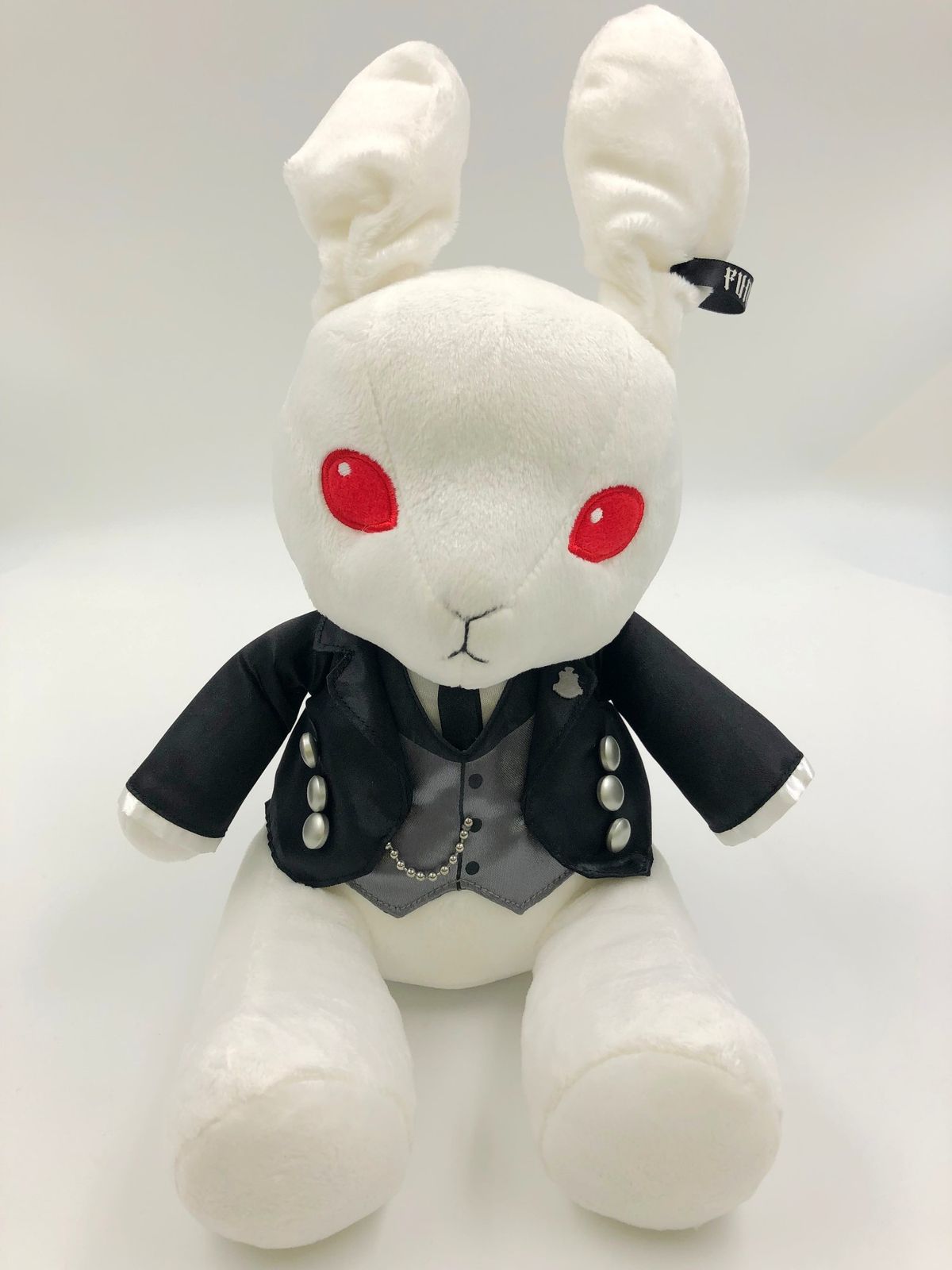ぬいぐるみ　[タグ有・美品] ビッグビターラビット(セバスチャンver.) ぬいぐるみ 「一番くじ 黒執事～Book of Circus～」 ダブルチャンスキャンペーン ♪) ビッグビターラビット セバスチャンver. ぬいぐるみ 一番
