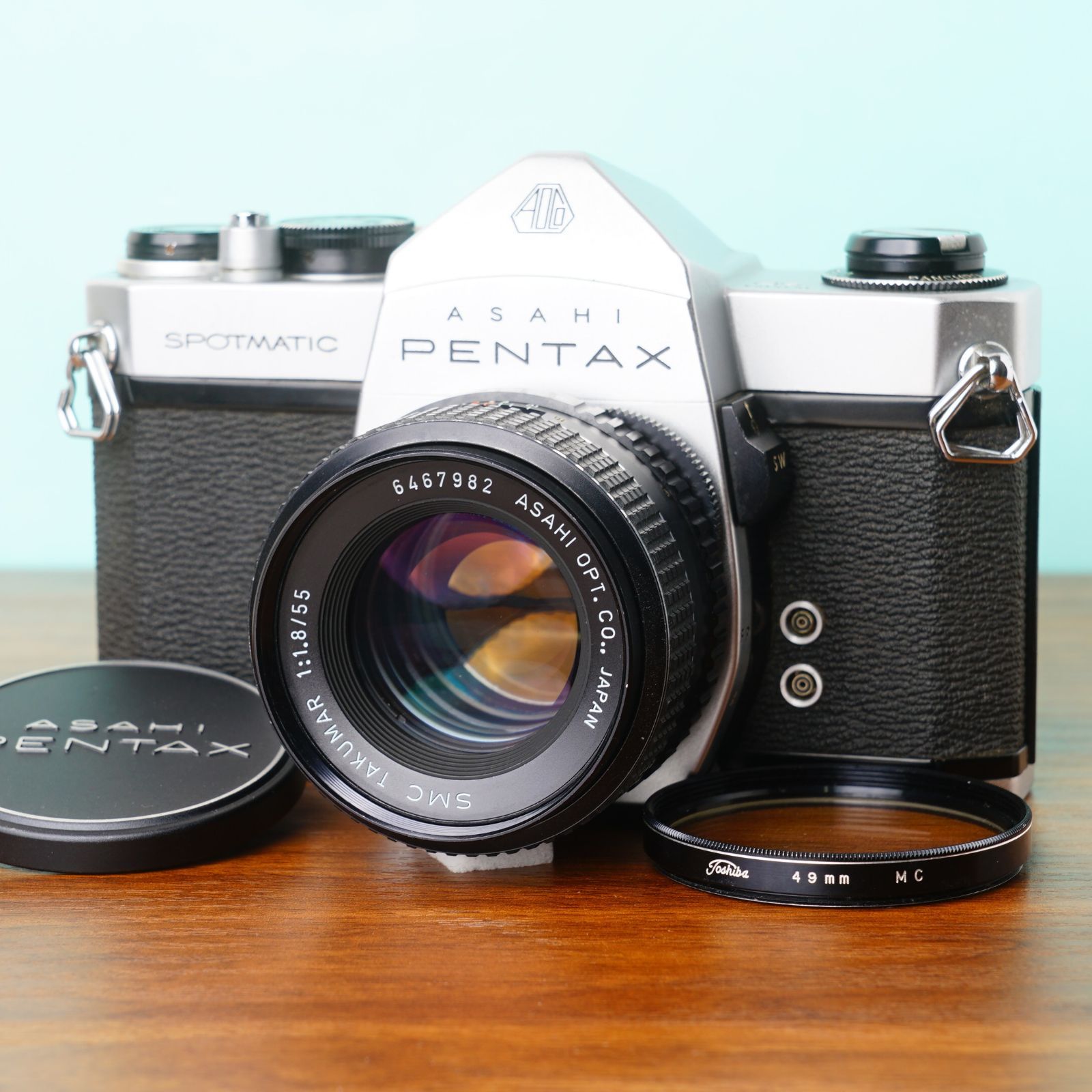整備済 完動品◎ペンタックスSP 55mm f1.8 フィルムカメラ 73 82