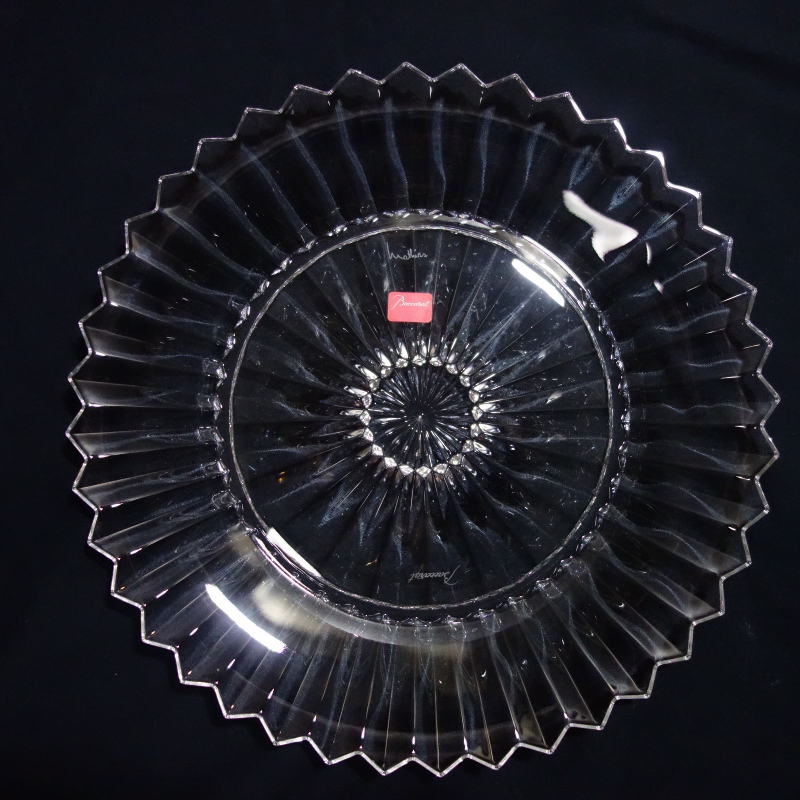 Baccarat バカラ ミルニュイ プレート 26cm 【公式通販】