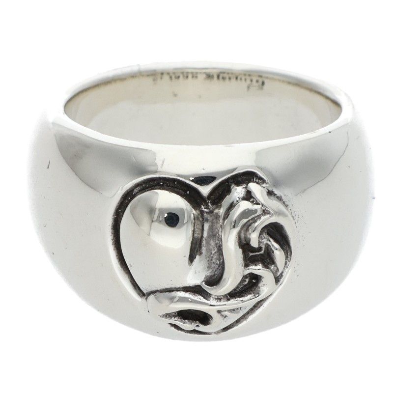 クロムハーツ HEART IN BAND ハートインバンド シルバーリング メンズ 11.5号