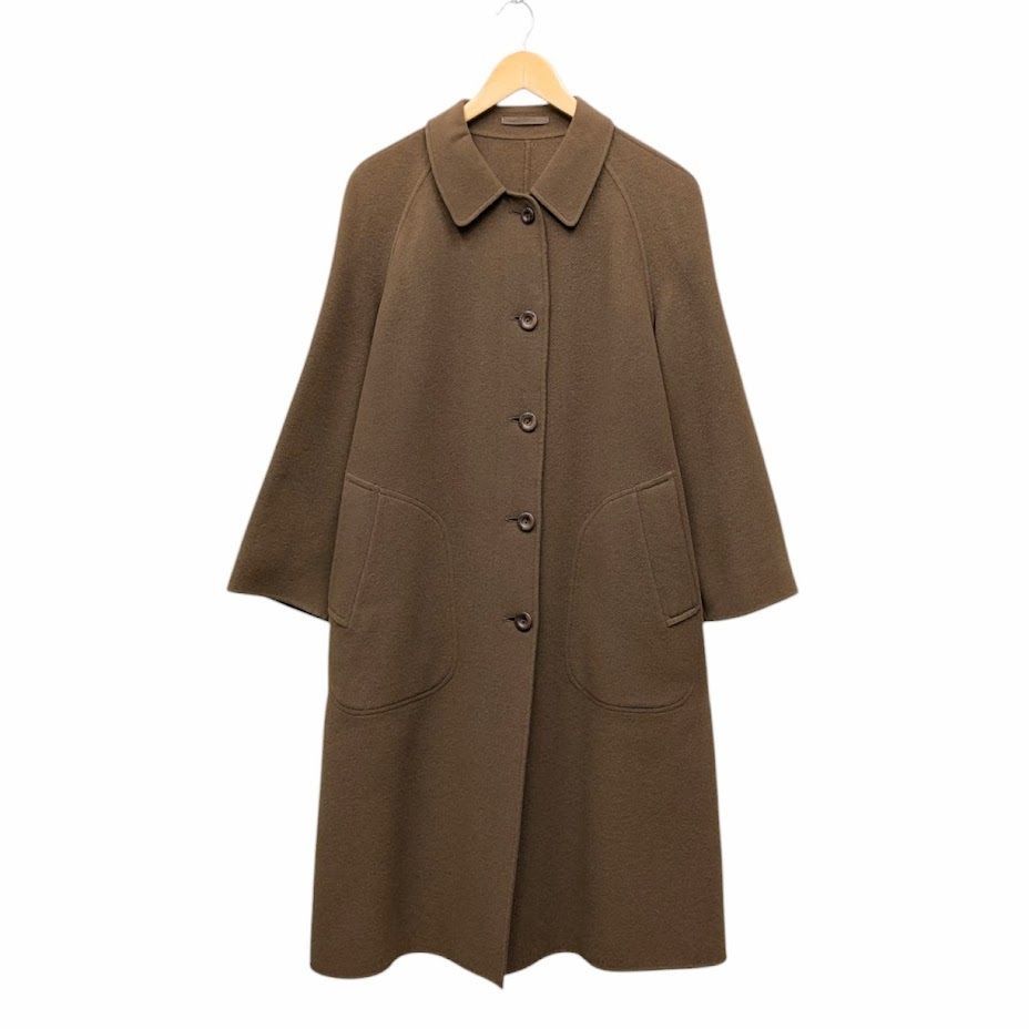 OLD BURBERRYS オールド バーバリー ウール カシミヤ ロングコートFT049-604-55 古着 ヴィンテージ ブラウン系 サイズ 11