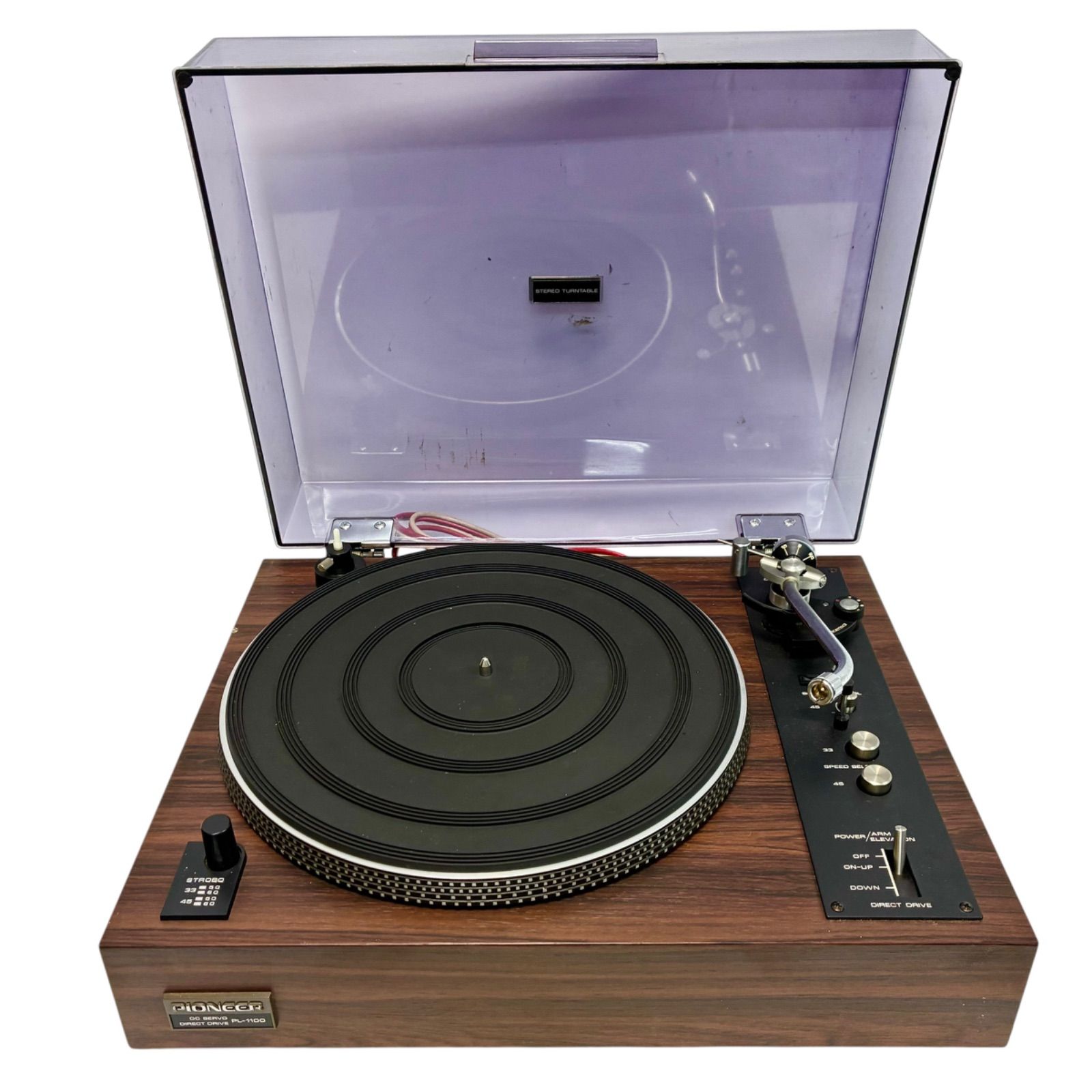 Pioneer レコードプレーヤー PL-1100 Pioneer PL-1100の仕様 パイオニア