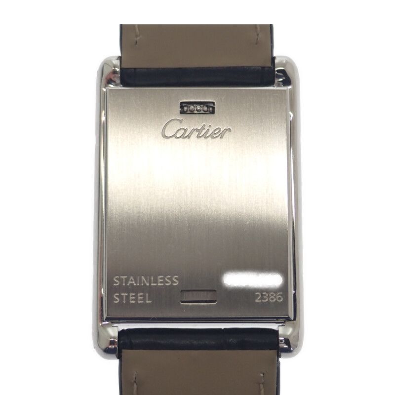 カルティエ 腕時計 W1011158 美品  タンクバスキュラントSM Cartier カルティエ CARTIER W1011158 タンクバスキュラントSM