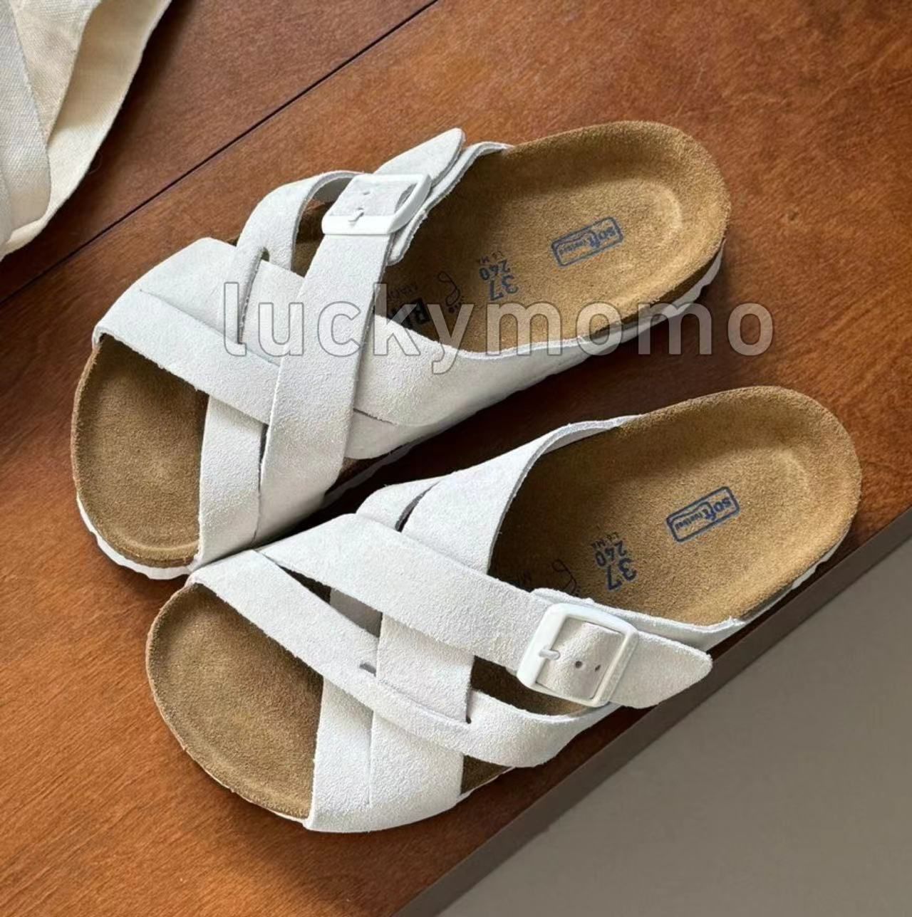 ビルケンシュトック BIRKENSTOCK Lugano ルガーノコルクソールサンダル メンズ レディース 夏サンダル