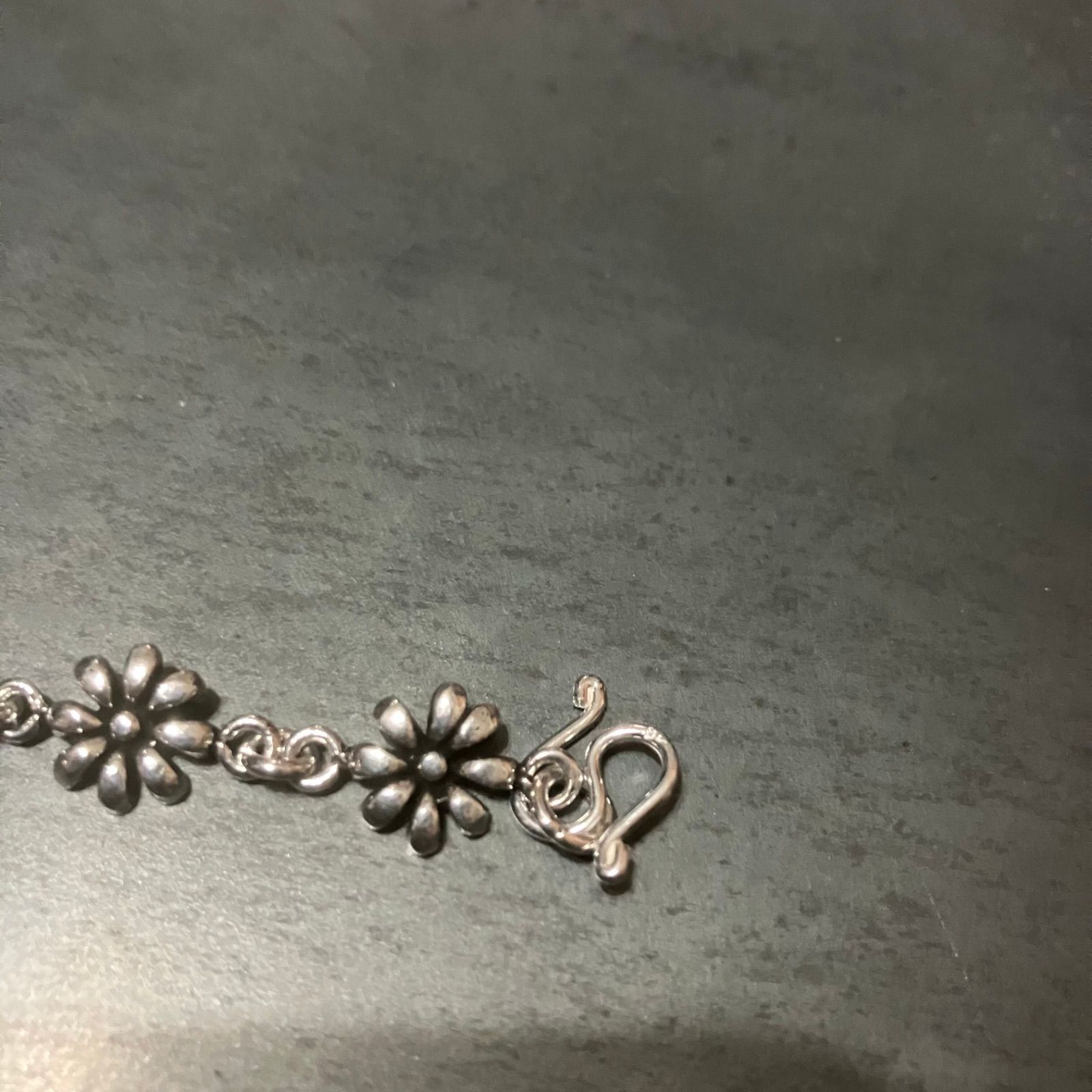 SILVER925 FLOWERS DESIGN BRACELET/ブレスレット Flower Bracelet (Silver 925) – MAPLE