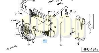 スズキ純正 超 品 ジムニー JA11 コンデンサーR134a JA11V JA11C 1992 6-1995 11 クーラー FFCRYSTALESIA_COM