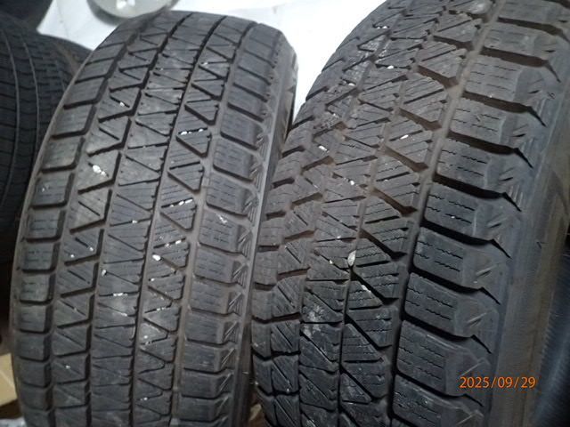 2本 溝あり ブリヂストン ブリザック DM-V3 225 55R19 製