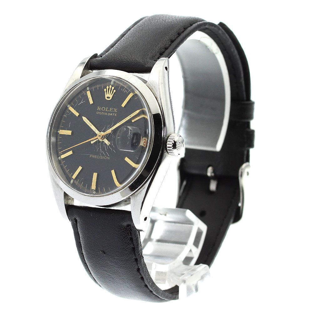 ロレックス オイスターデイト PRECISION 手巻き アンティーク専用