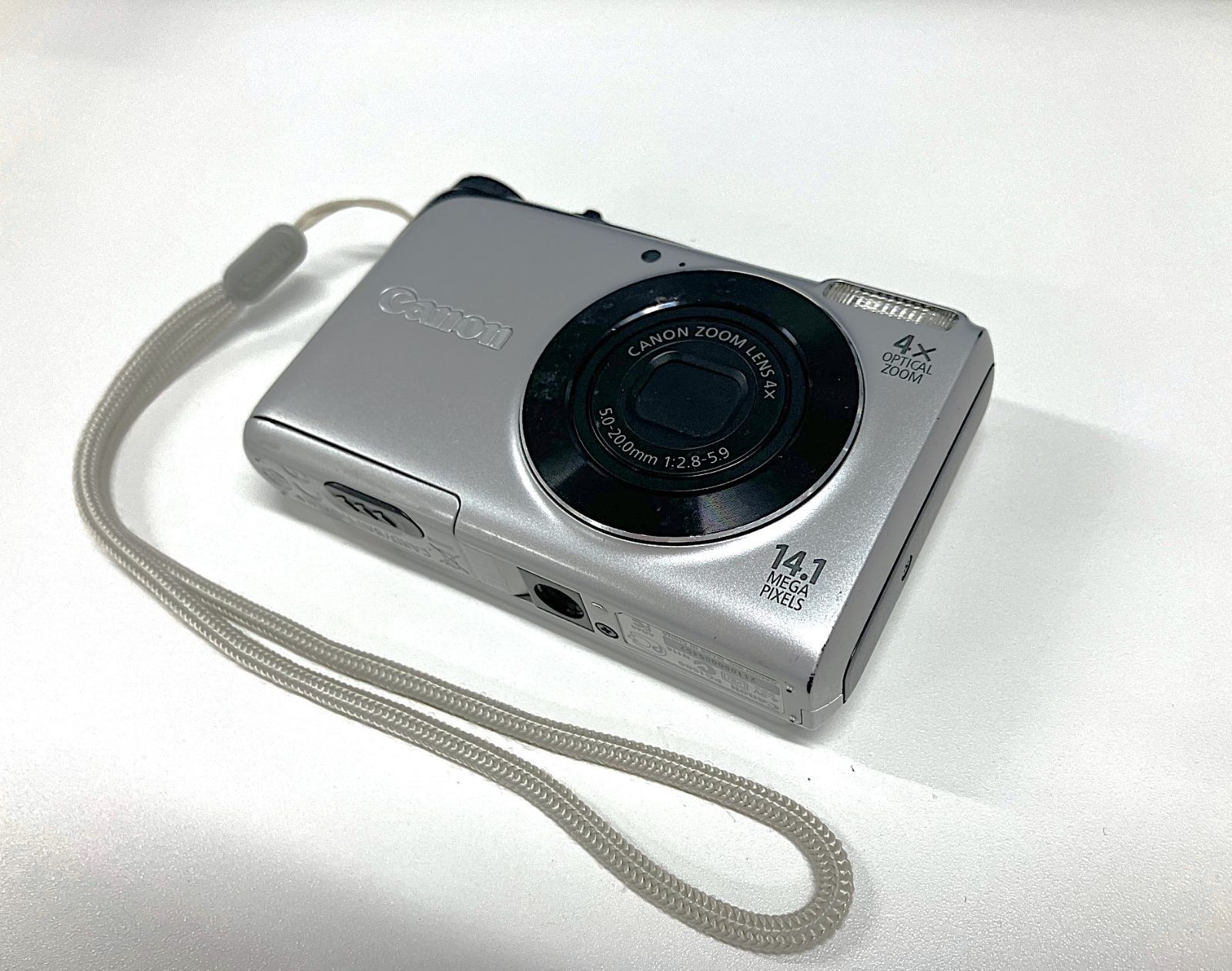 Canon PowerShot A2200【ジャンク】 ジャンク】Canon PowerShot A2200 シルバー コンパクトデジタルカメラ