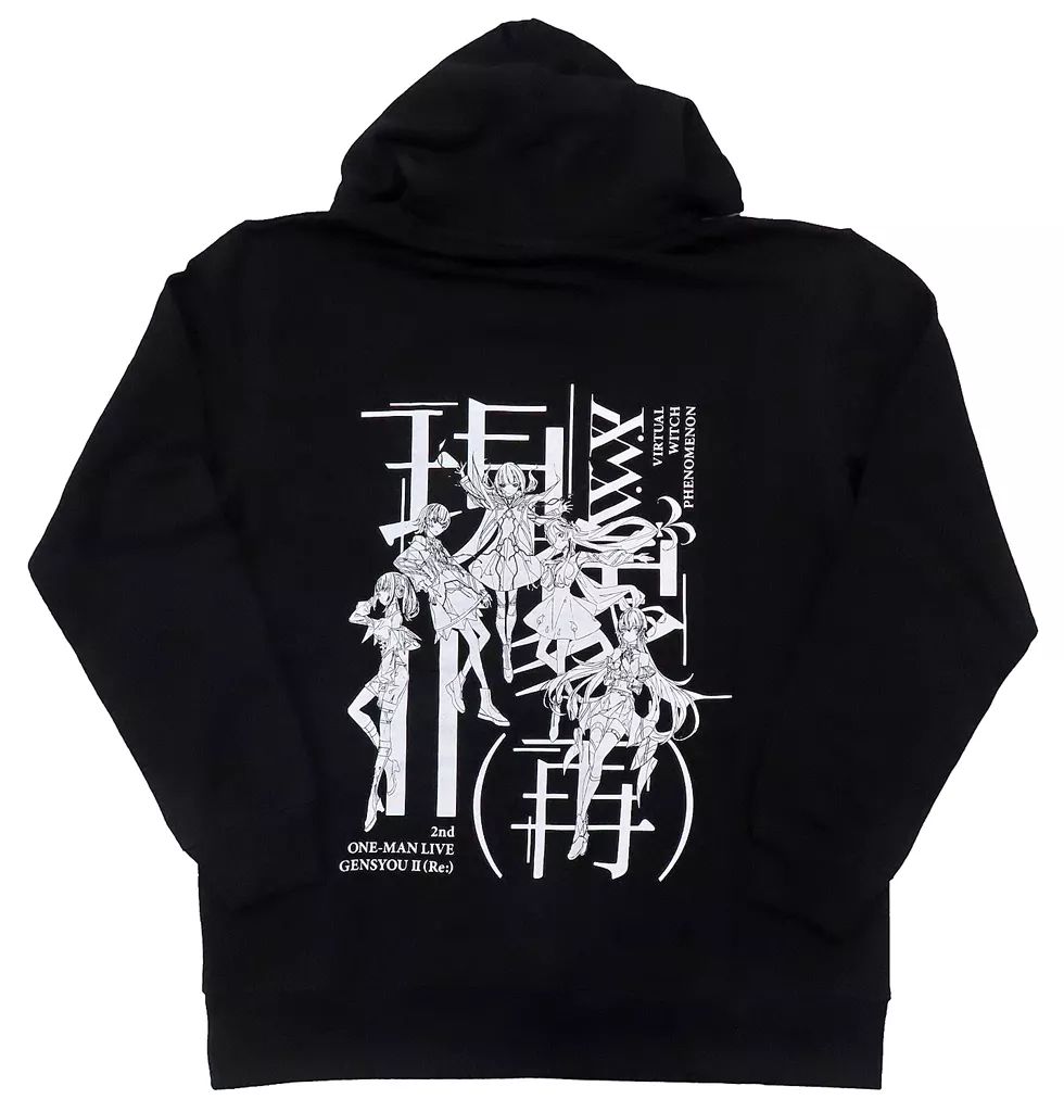 アウターウェア V.W.P キービジュアルフーディ ブラック XLサイズ KAMITSUBAKI STUDIO KAMITSUBAKI WARS 2025 神椿幕張戦線 IN 幕張メッセイベントホール V.W.P 2nd ONE-MAN LIVE 現