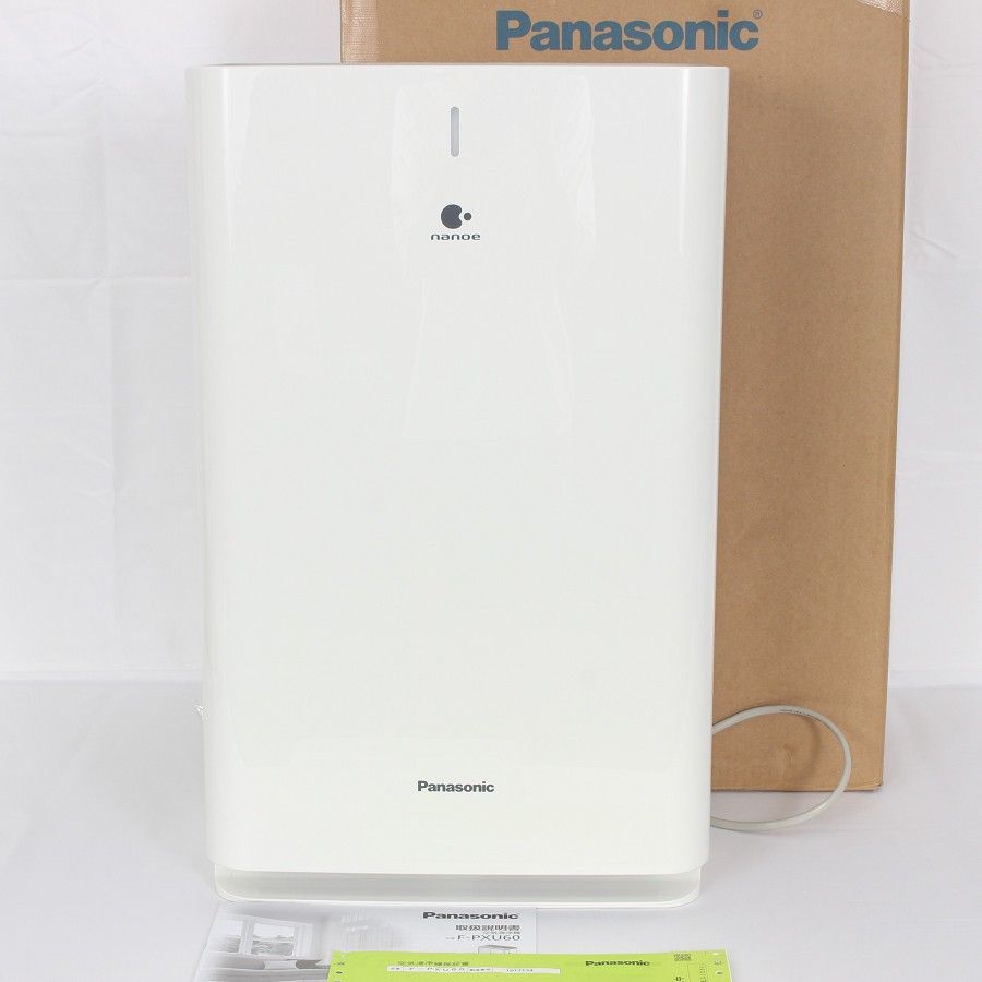 パナソニック F-PXU60-W ホワイト 空気清浄機 ナノイー搭載 27畳 Panasonic 本体