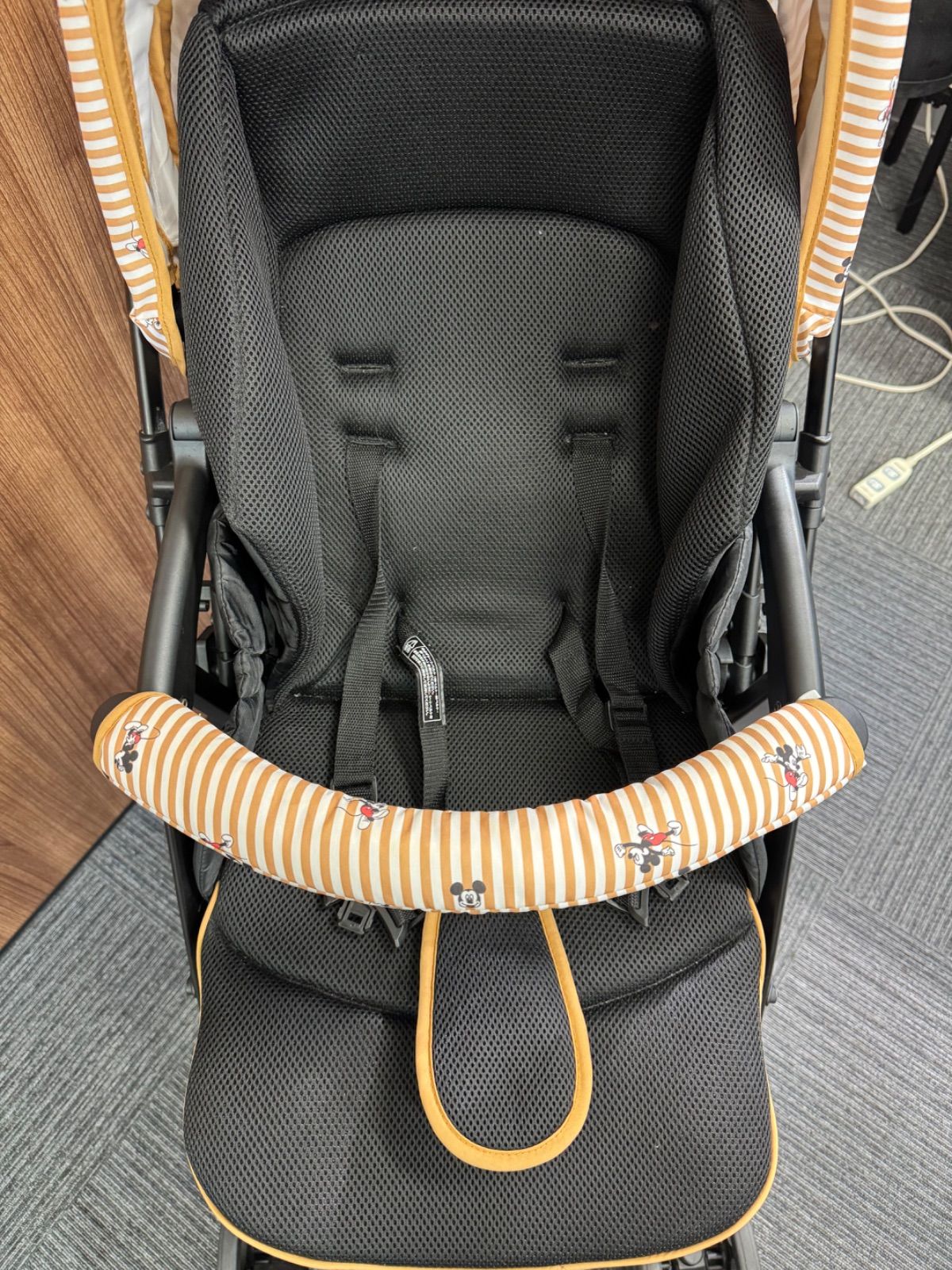 SmartAngel ベビーカー デ・ヨーネ レジェ e ミッキーマウス 西松屋 SmartAngel Smart Angel スマートエンジェル 西松屋 A型