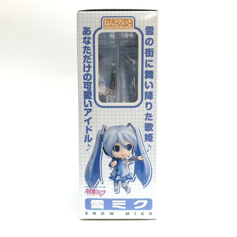 中古】未開封)ねんどろいど 雪ミク[18] - メルカリ