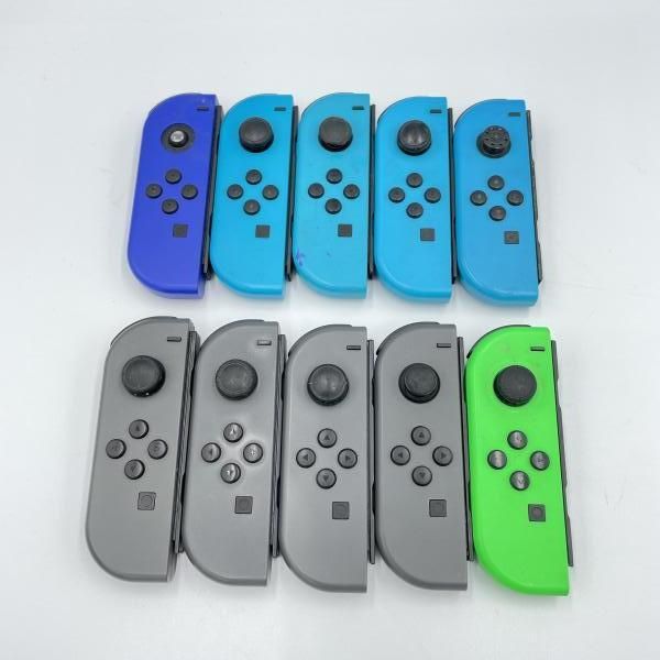 ｹﾞｰﾑOP ジャンク 任天堂 switch Joy-con 左10個まとめ 動作未 6 240006557857