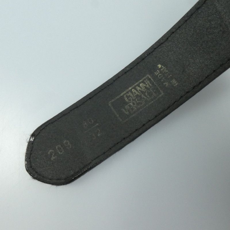 姫路東店】 中古 VERSACE | ヴェルサーチ ベルト 4連メデューサ  