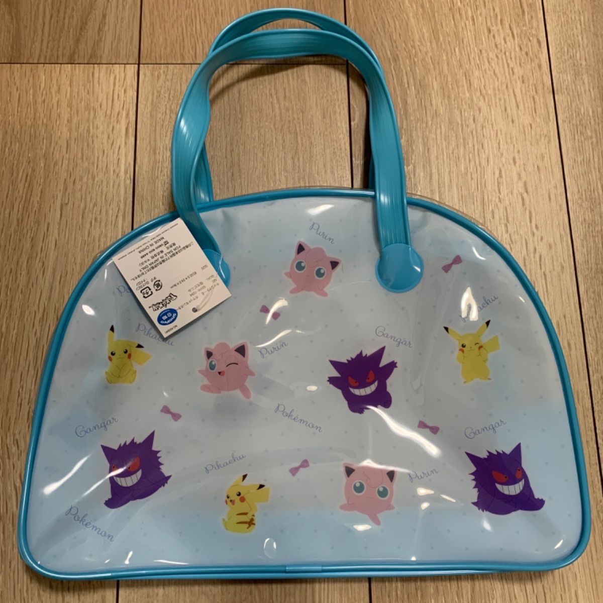 新品！ ポケモン プールバッグ ビニールバッグ ボストンバッグ - メルカリ