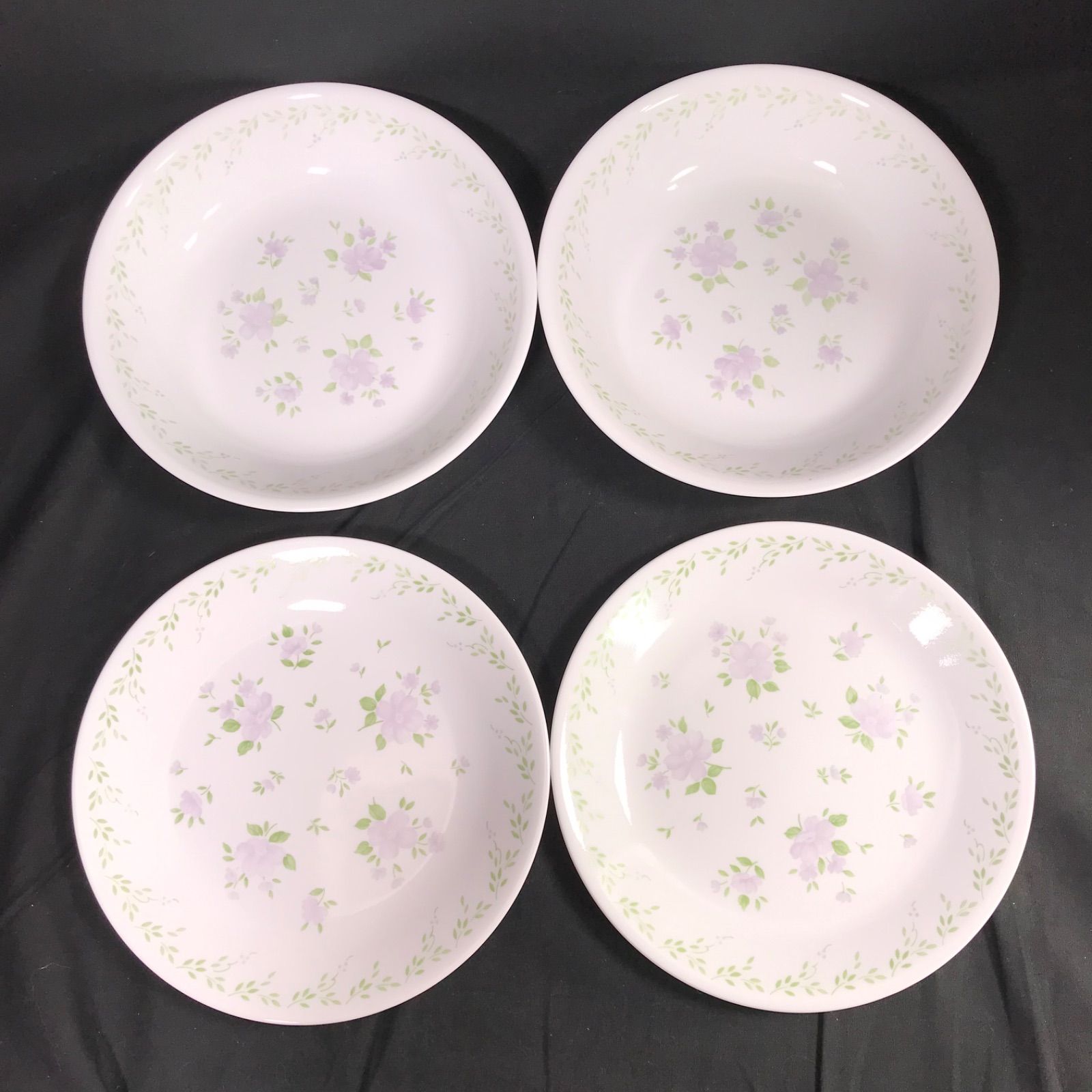 CORELLE コレール プレート 皿 4枚セット 花柄 食器