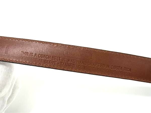 □美品□ COACH コーチ レザー ゴールド金具 ベルト 表記サイズ