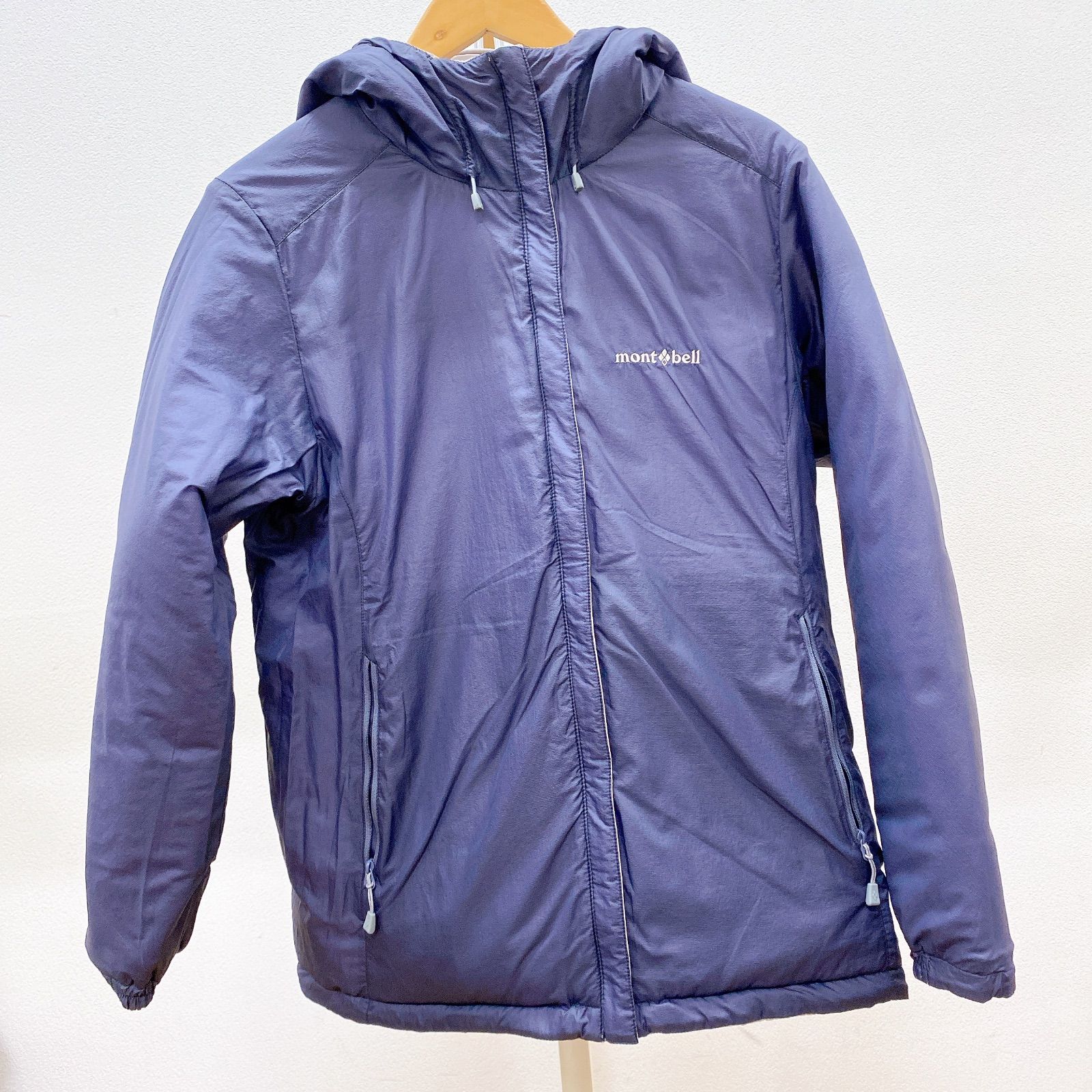 □mont-bell モンベル サマーラップパーカ ライトグレー