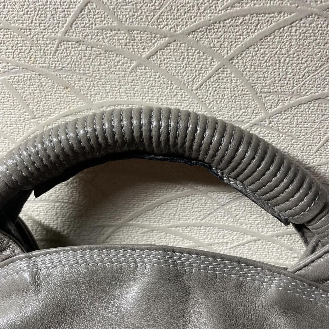 LOEWE ロエベ ナッパアイレ ハンドバッグ シルバー ナッパレザー LOEWE ロエベ LOEWE ナッパアイレ シルバー ハンドバッグ