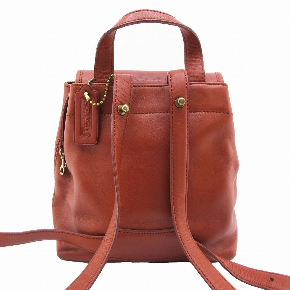 コーチ COACH オールドコーチ リュック ハンドバッグ クラブタンレザー 