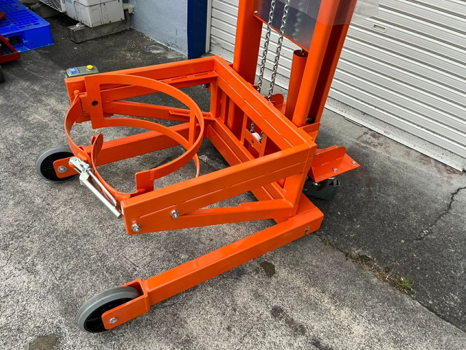 送料無料】未使用保管品 京町産業車両 ハンドドラムリフター HDD400
