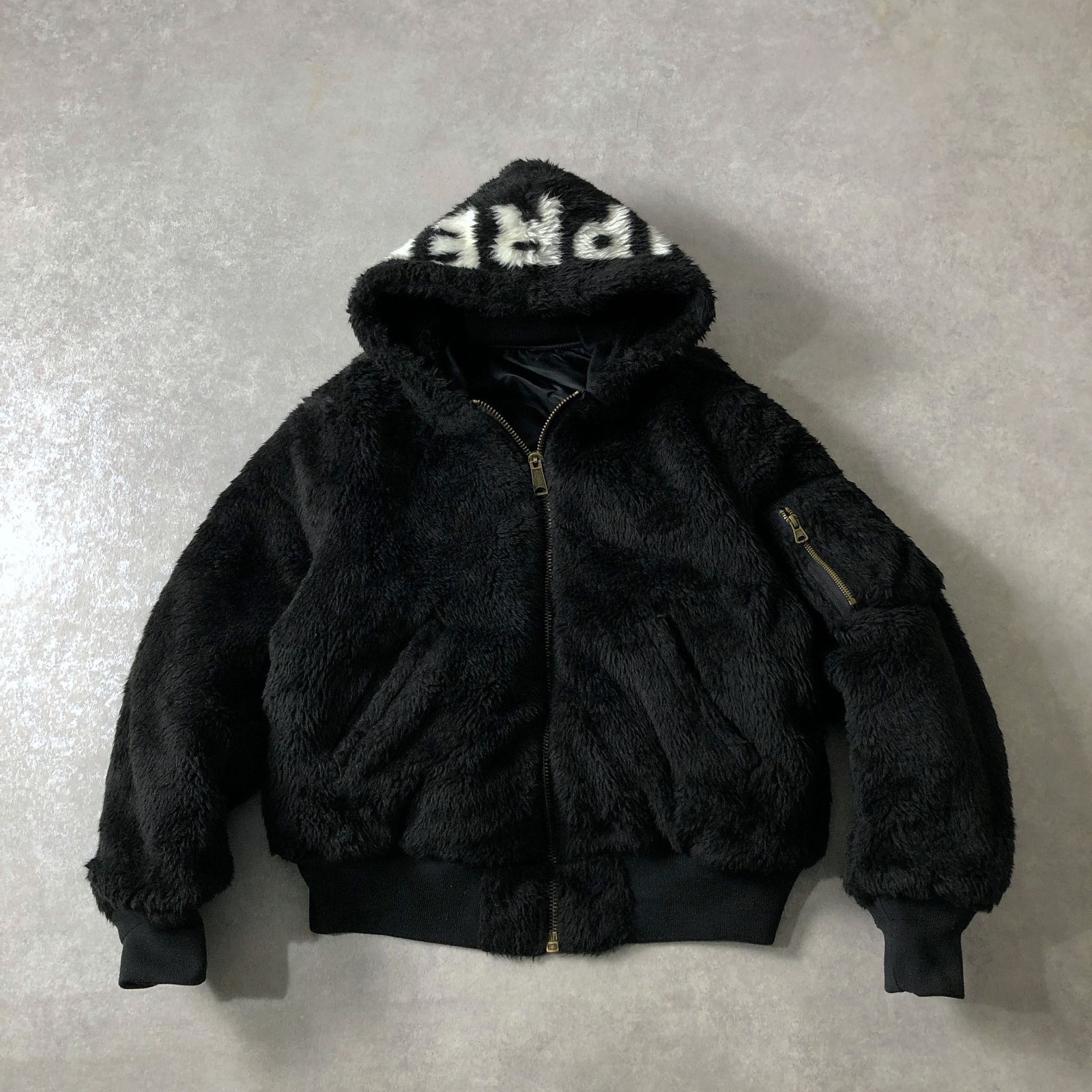 Supreme Faux Fur Reversible MA-1 リバーシブル ファー ミリタリー