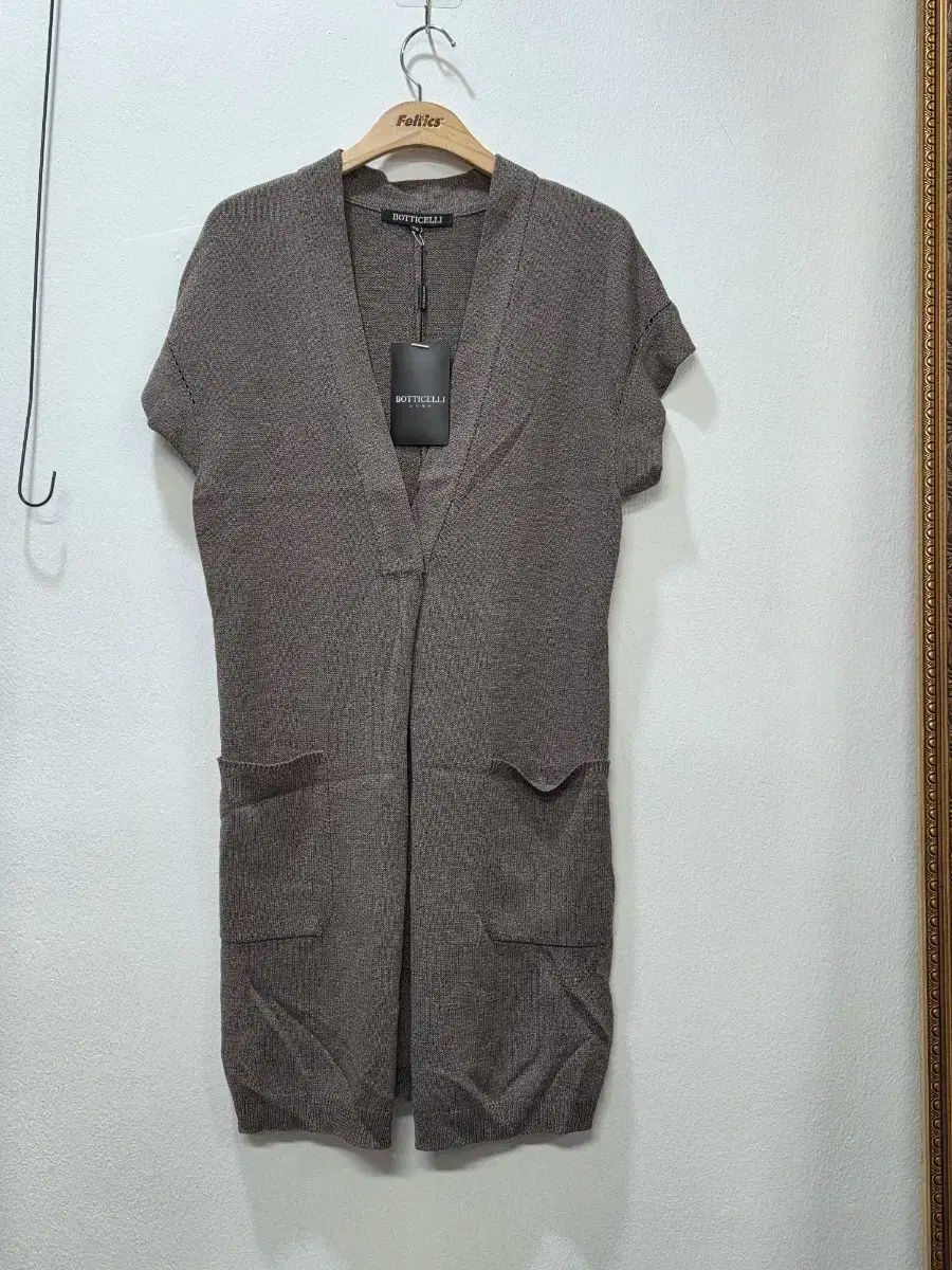 BOTTICELLI カーディガン ロング丈 ニットコート