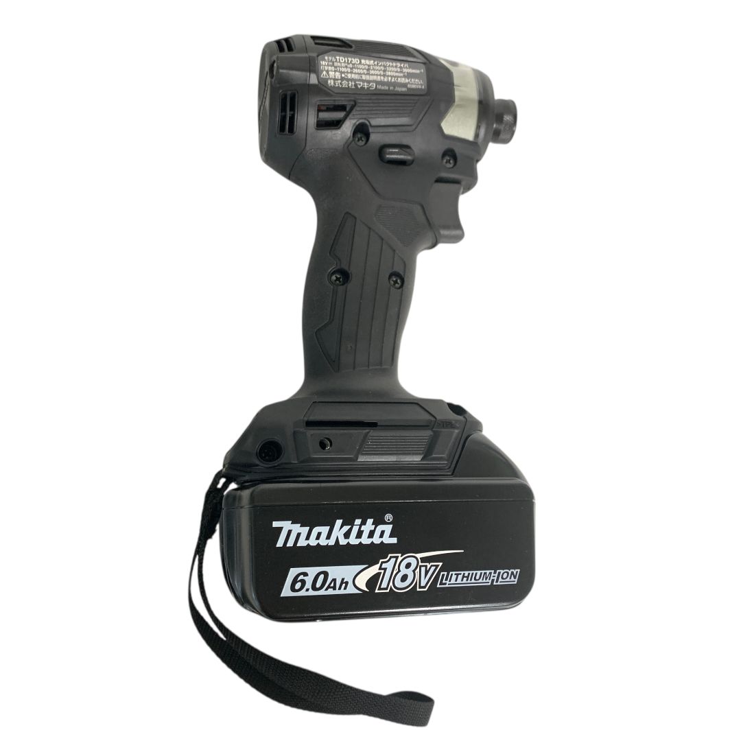 未使用品】 Makita マキタ 充電式インパクトドライバ TD173DRGXB