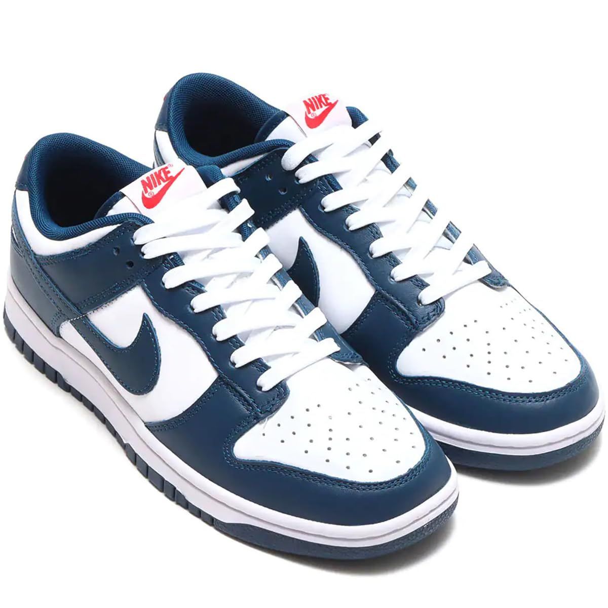 [ナイキ] ダンク ロー レトロ DUNK LOW RETRO ヴァレリアンブルー/ホワイト/ユニバーシティレッド/ヴァレリアンブルー DD1391-400 ナイキジャパン正規品 28.0cm [28.0 cm]