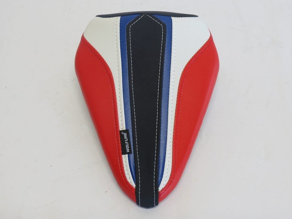 CBR1000RR-R cbr1000rr-r 2020-2024 リア シート カスタム 10mm アップ 黒×赤青白