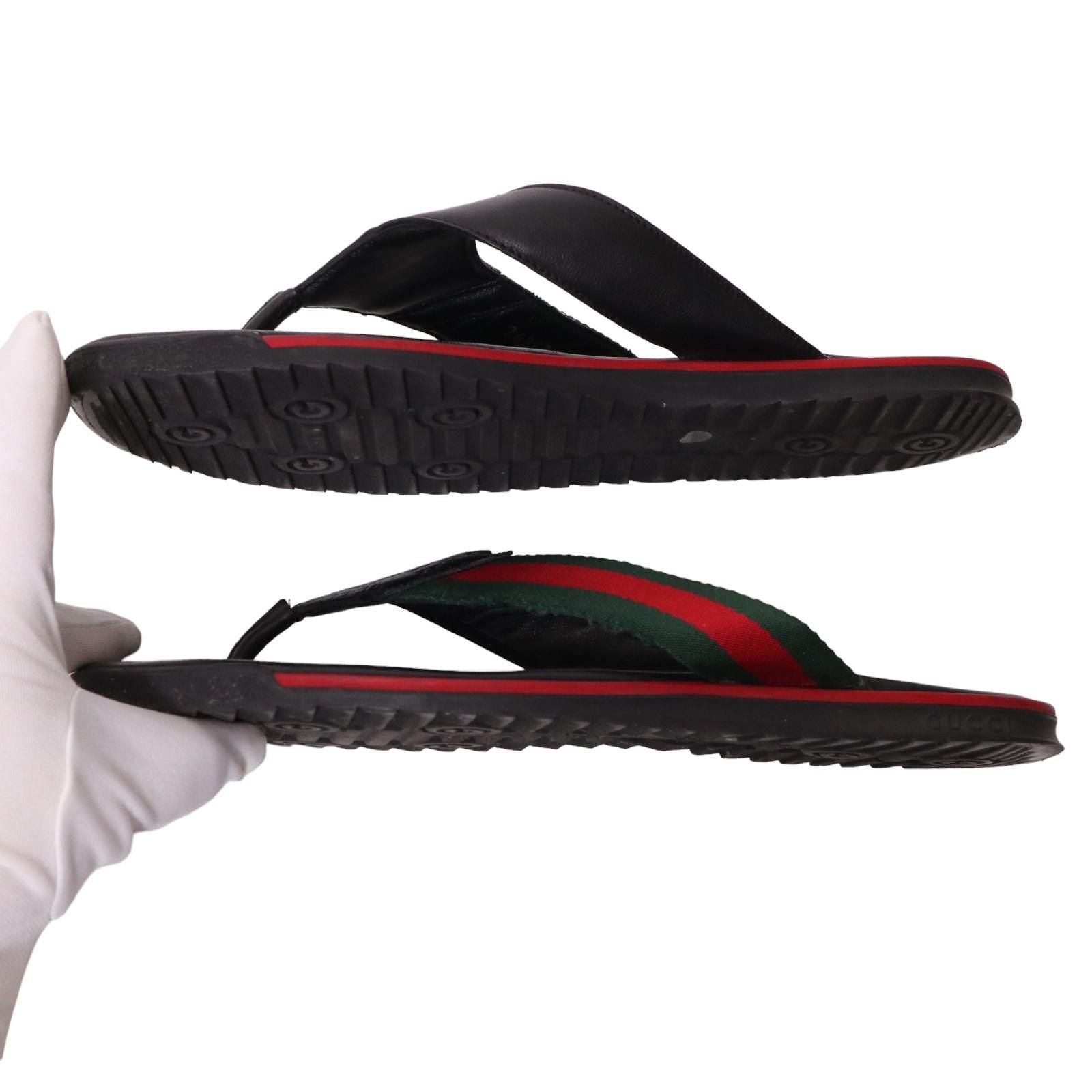 GUCCI グッチ レザー トングサンダル 268670* - メルカリ GUCCI グッチ レザー トングサンダル 268670* - メルカリ