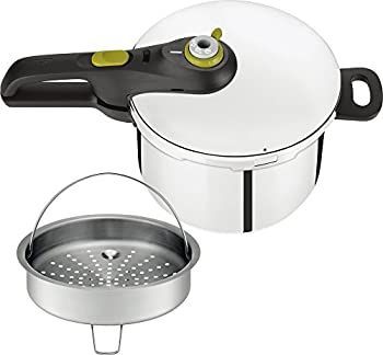 ♥･未開封品 ティファール 圧力鍋 6L IH対応 4~6人用 片手鍋 セキュア ネオ 10年保証 P2530744 T-fal