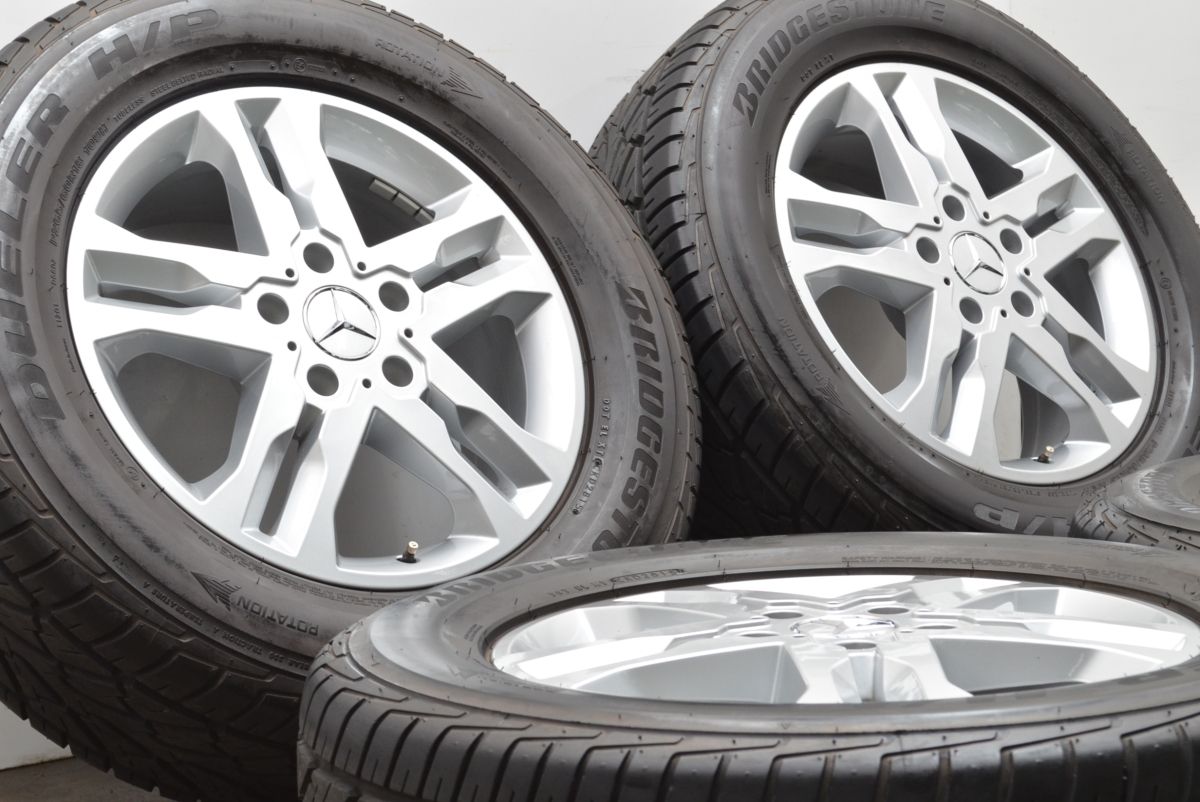 メルセデスベンツ W463 Gクラス 純正 18in 7.5J 43 PCD130 ブリヂストン デューラー H P 265 60R18 G350d G550 A4634012502