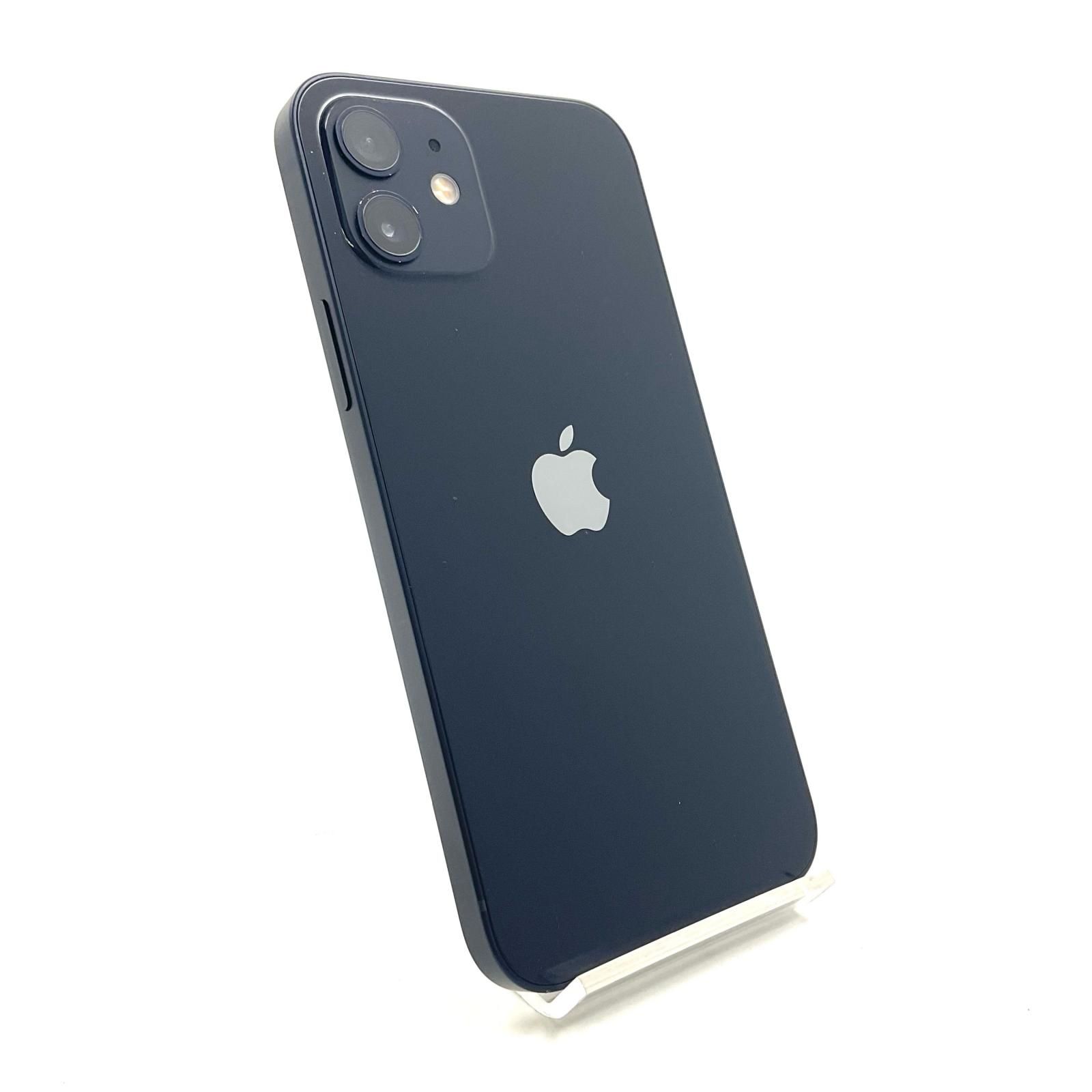 iPhone 12 128GB ブラック au SIMフリー 白ロム 動作 済 83% 全額返金保証 最速発送