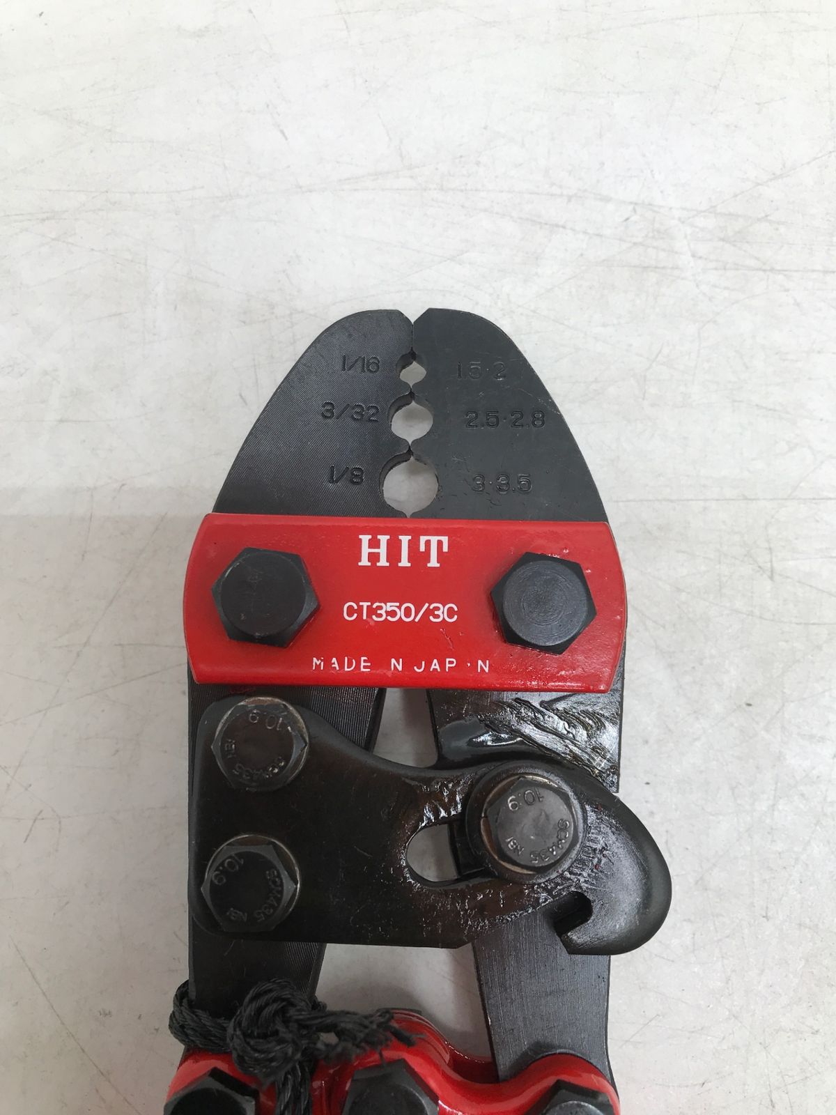 未使用に近い】HIT アルミスリーブかしめ機 CT350/3C