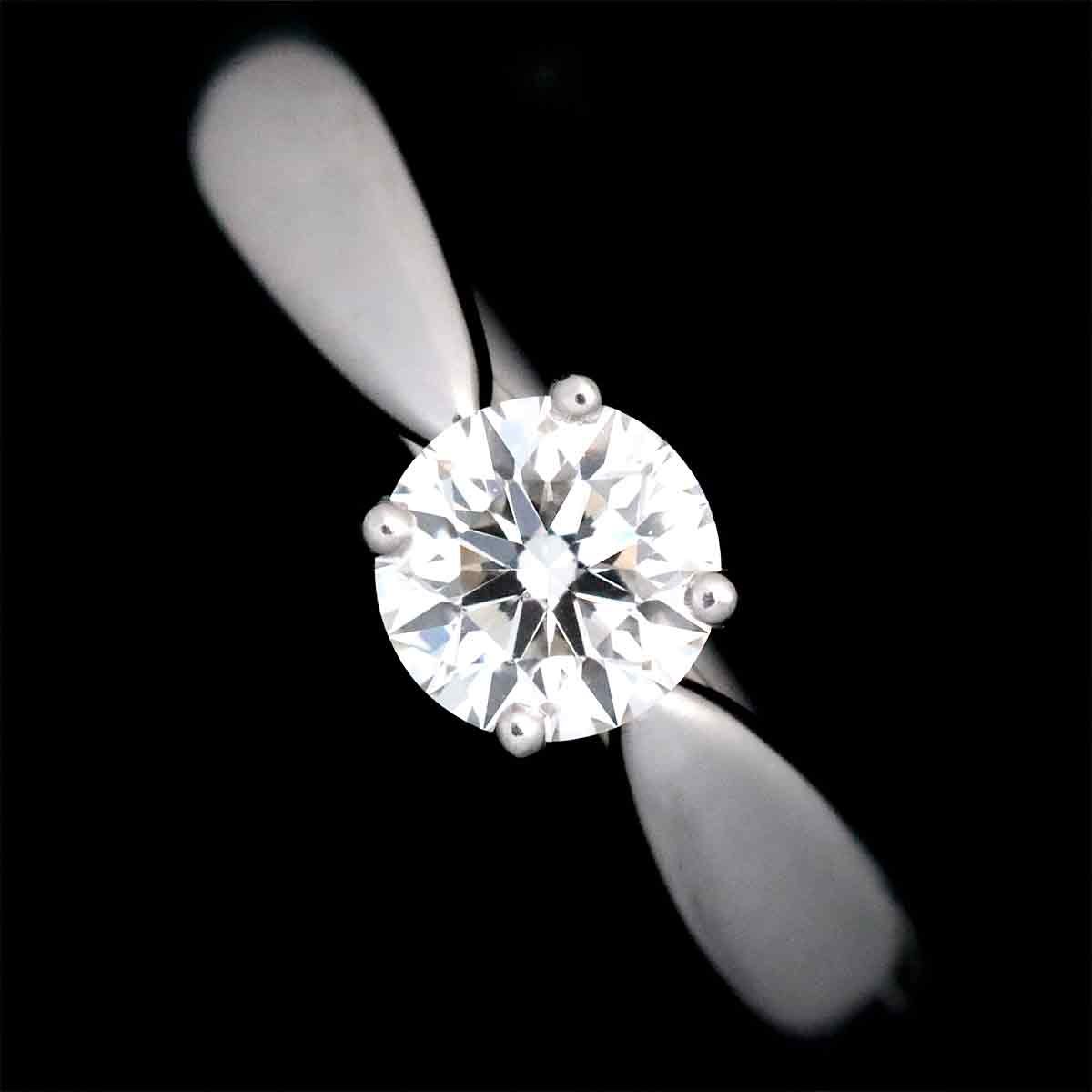 ティファニー TIFFANY&Co. ハーモニー ダイヤ 0.37ct I/VVS1/3EX 6.5号 