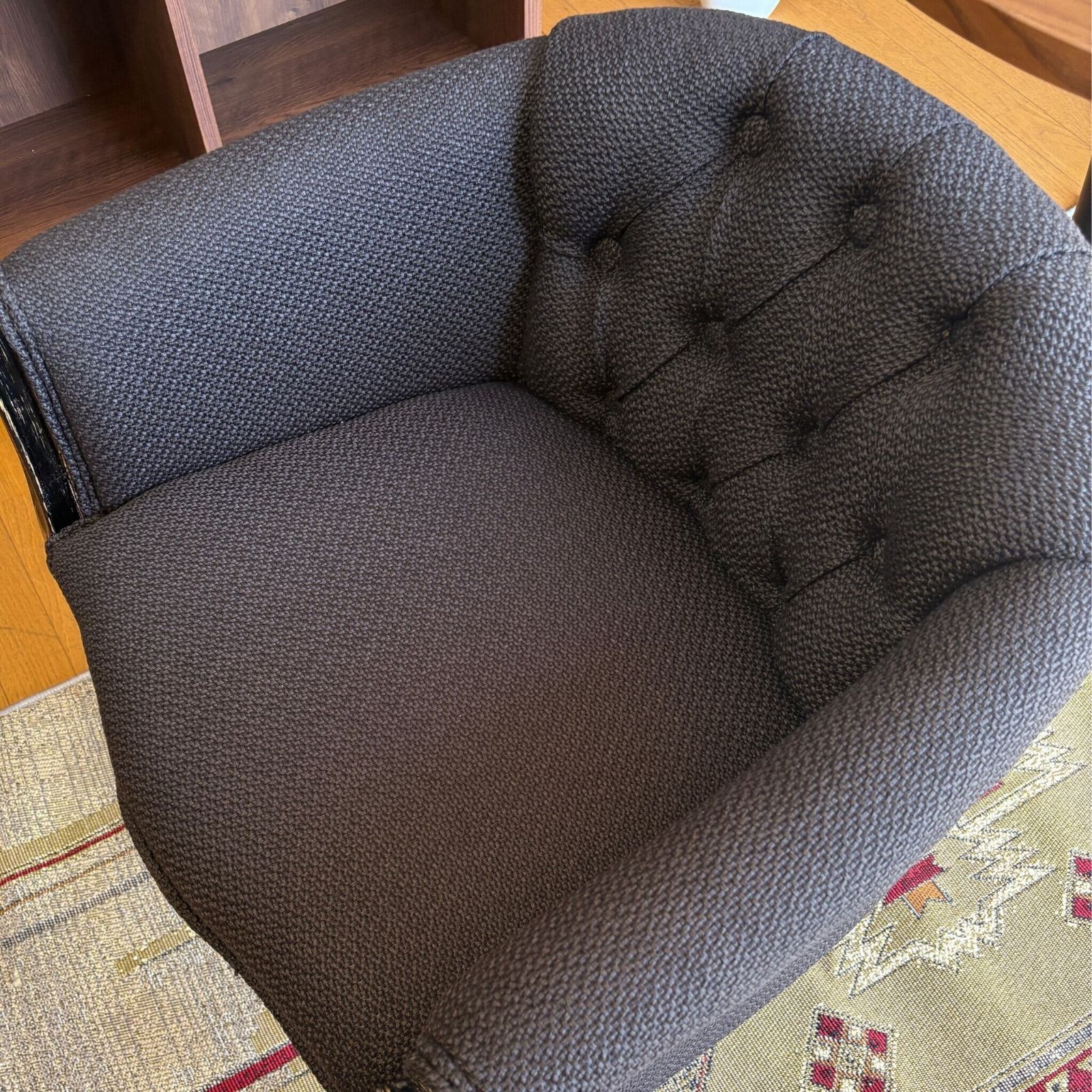 アームチェア 1Sソファ ダイニングチェア ヴィンテージ風の Arrivo SELECT