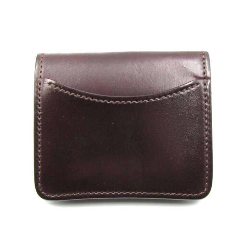 WILDSWANS ワイルドスワンズ ミニ財布 シェルコードバン PALM