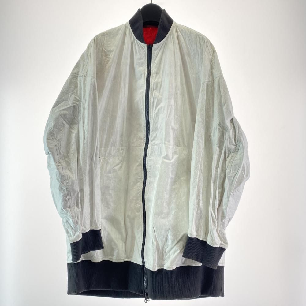 中古】Y-3 18SS リバーシブルボンバージャケット サイズXS CY8397 白