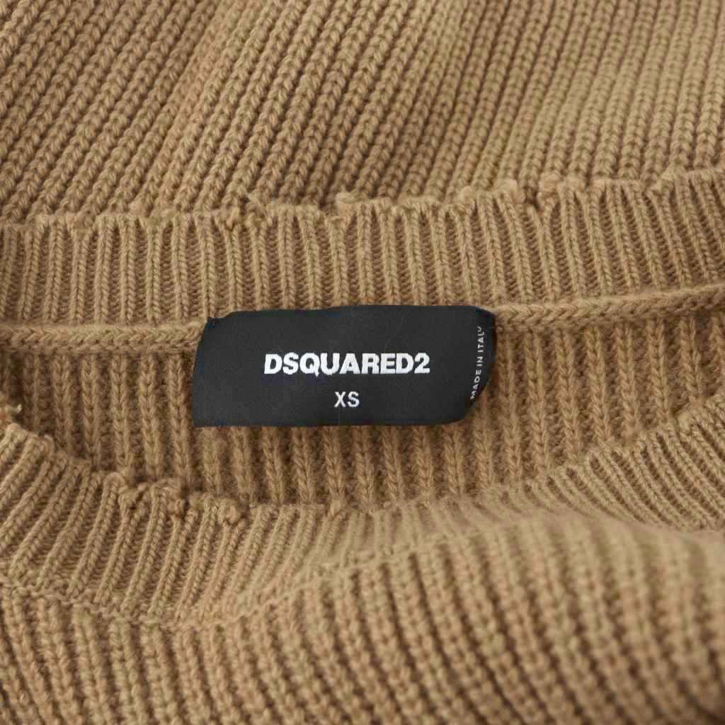 DSQUARED2 ニット　セーター XS DSQUARED2 ブラック レディースニットセーター xs