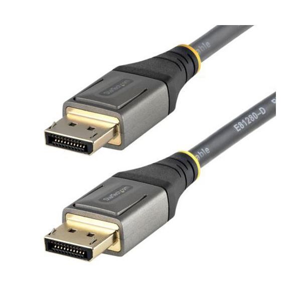 StarTech.com DisplayPort 1.4ケーブル 4m 8K60HzHDR10 4K120Hz VESA認定モニターケーブル DP14VMM4M 1本