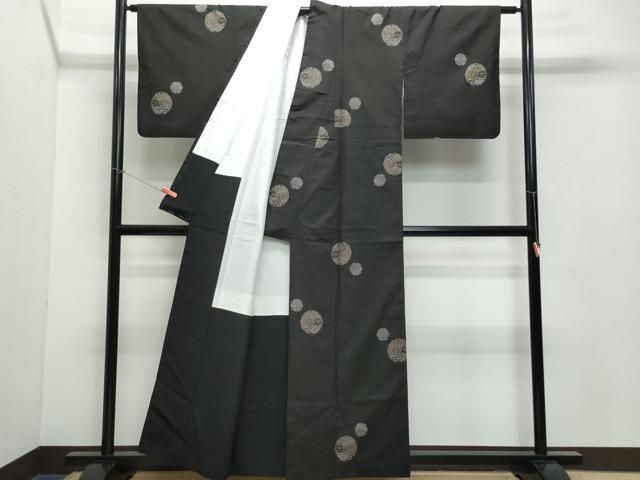 お着物 栃尾ちぢみ（アスタリスク・紺） | ＃さく研究所