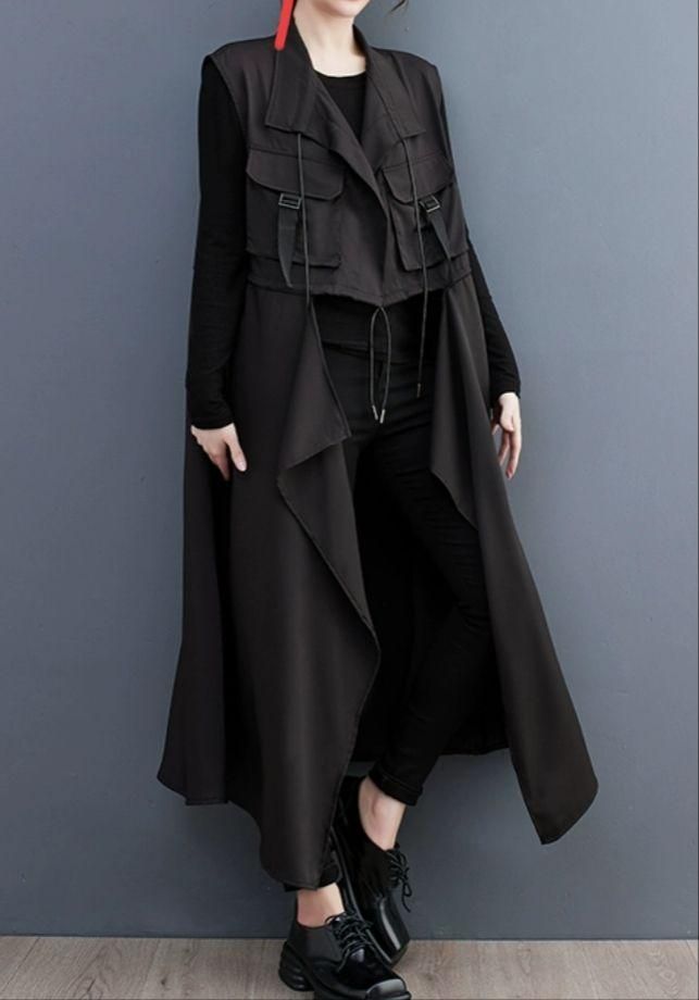 ロングベスト ジレ マジョマジョ ムジヤ センソユニコ 慈雨 恋人