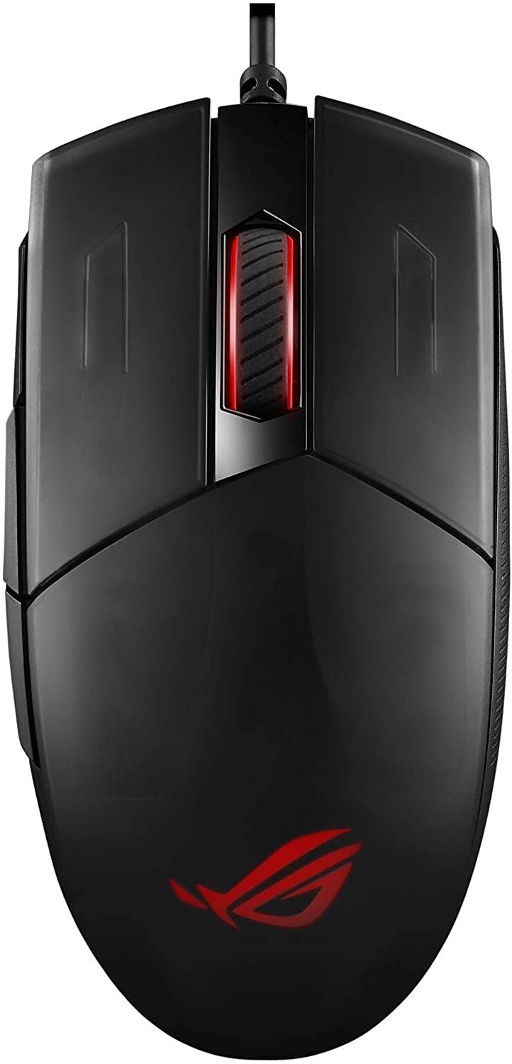 ASUS ゲーミングマウス P506 ROG STRIX IMPACT II 両手利き 6，200 dpi 光学センサー 軽量デザイン Aura Sync RGB ライティング 搭載 [ROG STRIX IMPACT II]