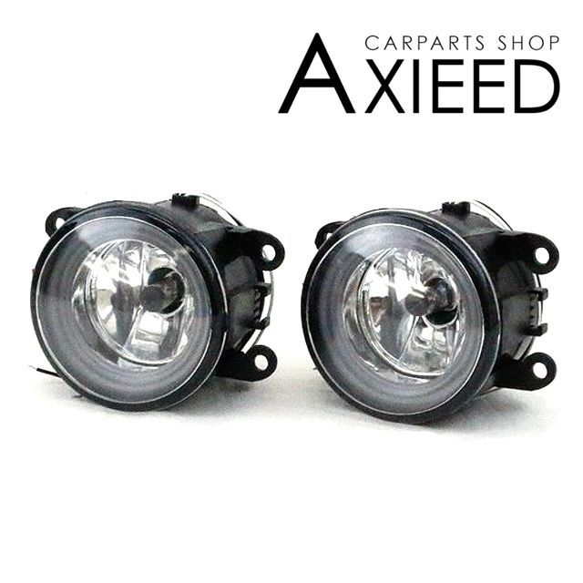 日産 NV350 E26系 キャラバン フォグランプ LED イカリング付 純正交換 フォグ フォグライト バルブ付き LED/HID適合 保証付き 外装パーツ