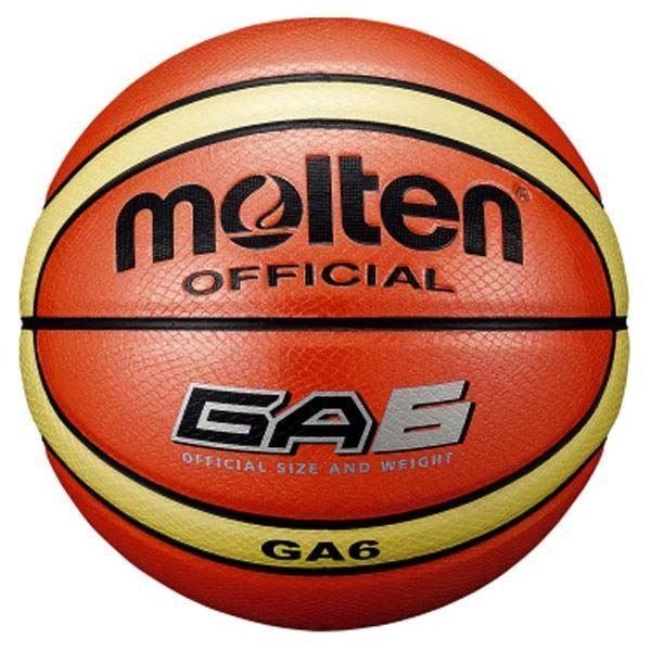 【お得，安い】 〔モルテン Molten〕 バスケットボール 〔6号球〕 オレンジ 人工皮革 BGA6 〔運動 スポーツ用品〕 バスケットボール